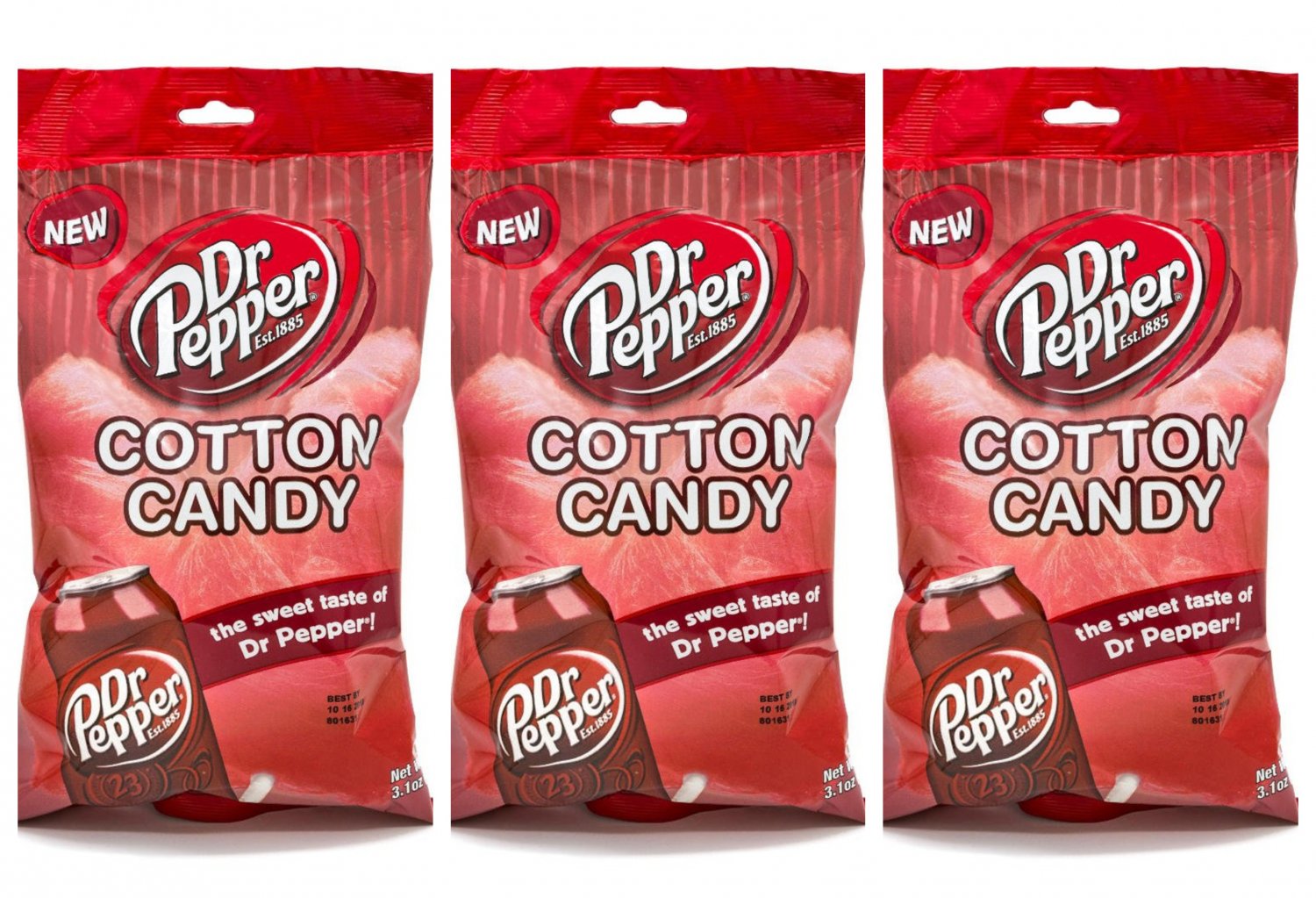 Taste To Try - Dr. Pepper Cotton Candy - TASTE OF NATURE-3 bags