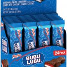Taste To Try -Bubulubu Chocolate Strawberry Marshmallow Bar Box with 24 count-