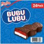 Taste To Try -Bubulubu Chocolate Strawberry Marshmallow Bar Box with 24 count-
