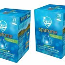Spatone Liquid Iron Supplement Apple Flavour with Vitamin C, 28 Sachets -pack 2- From UK