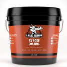 Liquid Rubber RV Roof Coating - Solar Reflective Sealant, Trailer and Camper Roof Repair, 1 gal