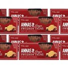 12 x Anna's Ginger Thins Swedish Cookies 5.25 Oz (Pack of 12) From Canada