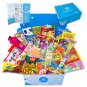Sakura Box Japanese Snacks & Candy 50 Piece Dagashi Set Food Gift (Box)