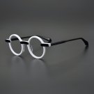 Unisex  APANESE Style Round Acetate Eyeglasses Frames Prescription Glasses