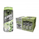 InoTea Bubble Tea -MATCHA GREN TEA LATTE- With Tapioca Pearls- 12 x 16 oz cans