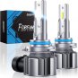 Fahren 9006/HB4 LED Headlight Bulbs, 60W 10000 Lumens Super Bright LED Kit 6500K