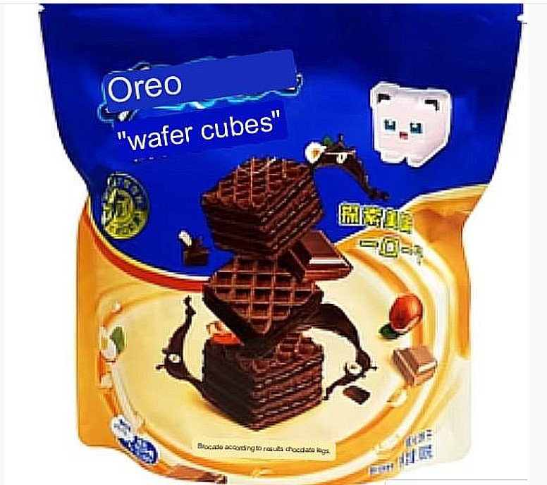 Oreo By Mondelez Oreo Wafer Cubes 3x Packs Limited Edition