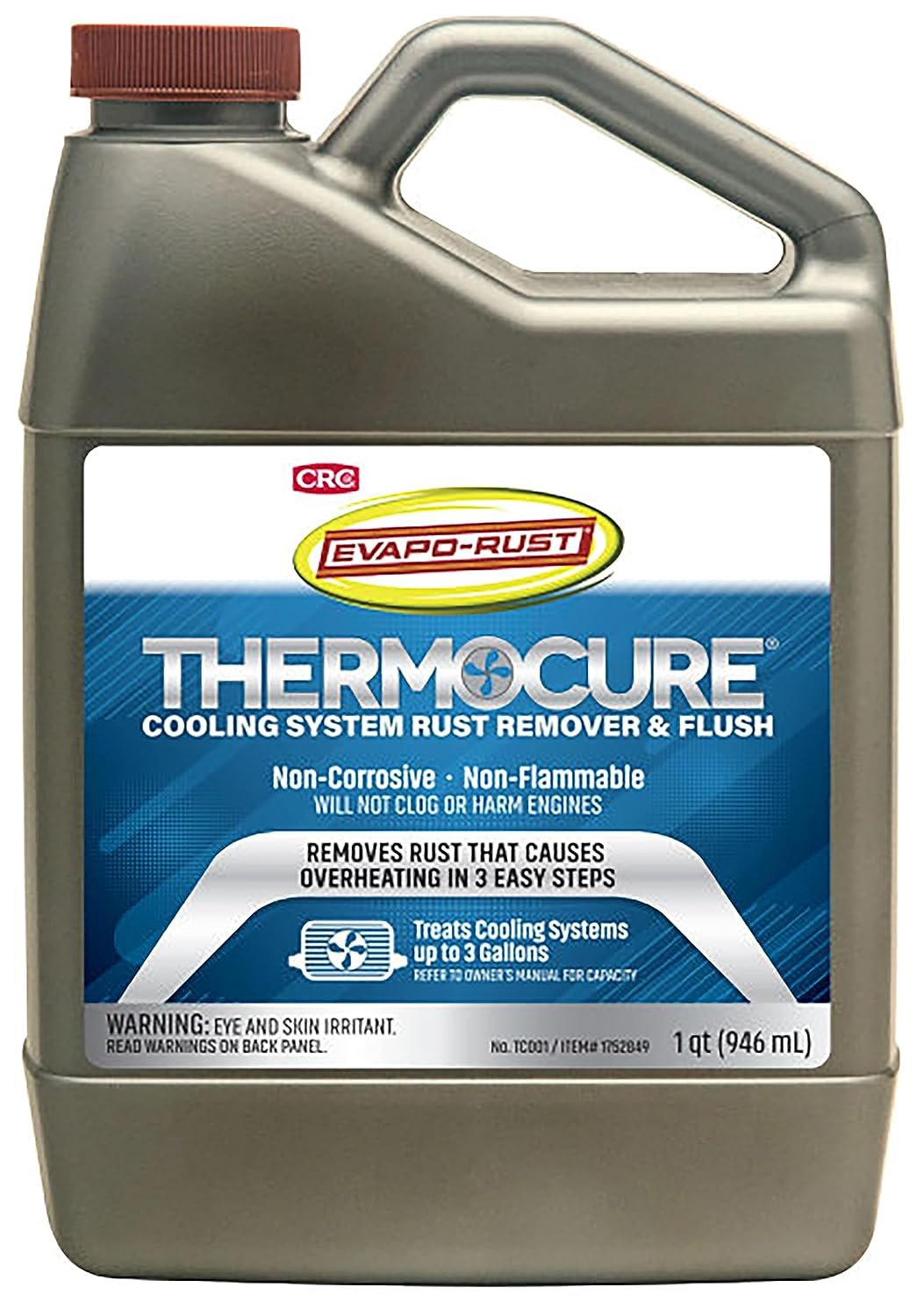 Thermocure Coolant System Rust Remover, Safely Removes the Rust from Cars 32 oz
