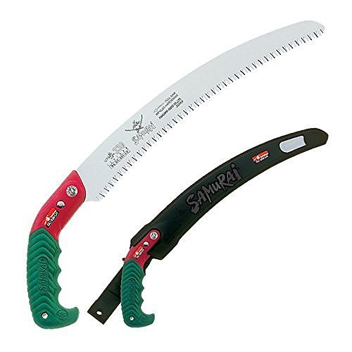 Samurai Ichiban 13" (330mm) Curved Pruning Saw w/Scabbard GC-330-LHial