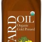 Organic Mustard Oil: COLD PRESSED 34 Oz (Pack of 1)Also used for hair oil, skin MASSAGE