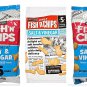 Taste To Try Burton's Fish 'n' Chips Salt & Vinegar 5 Pack (5 x 25g) X 3-From UK