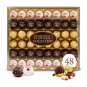 Ferrero Rocher Collection, Fine Hazelnut Milk Chocolates, 48-Count Assortment