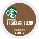 Starbucks Breakfast Blend Coffee 96 cups medium roast