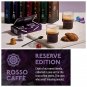 -ROSSO CAFFE Espresso Coffee Pods for Nespresso Machines - Reserve Edition -- 80 Aluminium Capsules