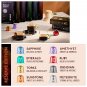 -ROSSO CAFFE Espresso Coffee Pods for Nespresso Machines - Reserve Edition -- 80 Aluminium Capsules