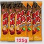 Barcel Mexican HOT NUTS ORIGINAL 5 bags  of 125 gr