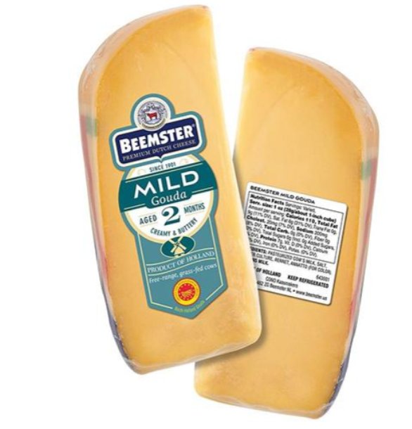 From Holland- Beemster Premium Mild Aged Gouda Wedge-150gr 3 count