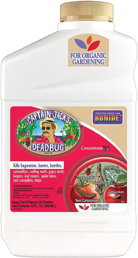 Captain Jack's Dead Bug Brew, Concentrate   Insecticide and Mite Killer Quart
