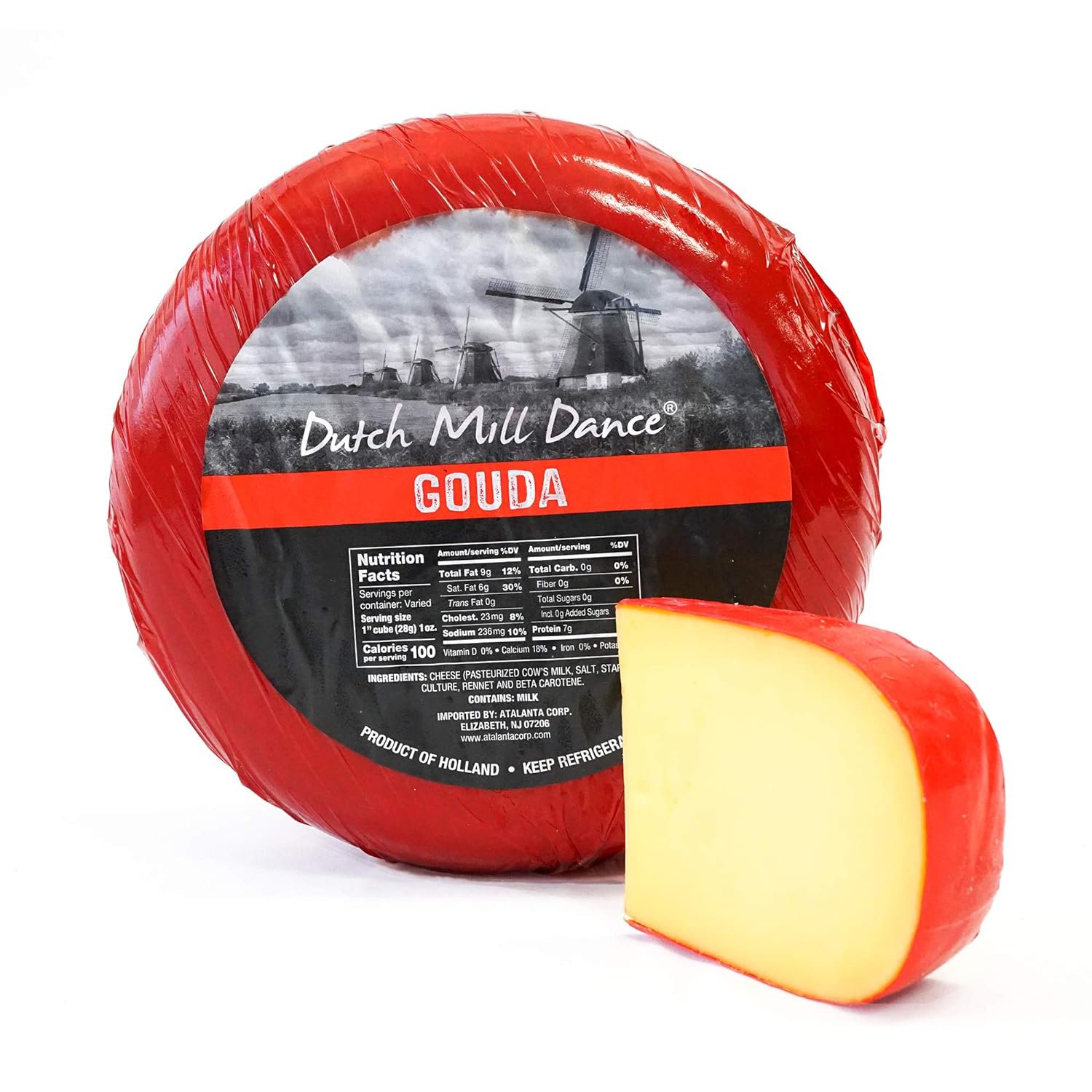 Dutch Gouda Whole Wheel From Holland - Whole Wheel (10 lb approx)