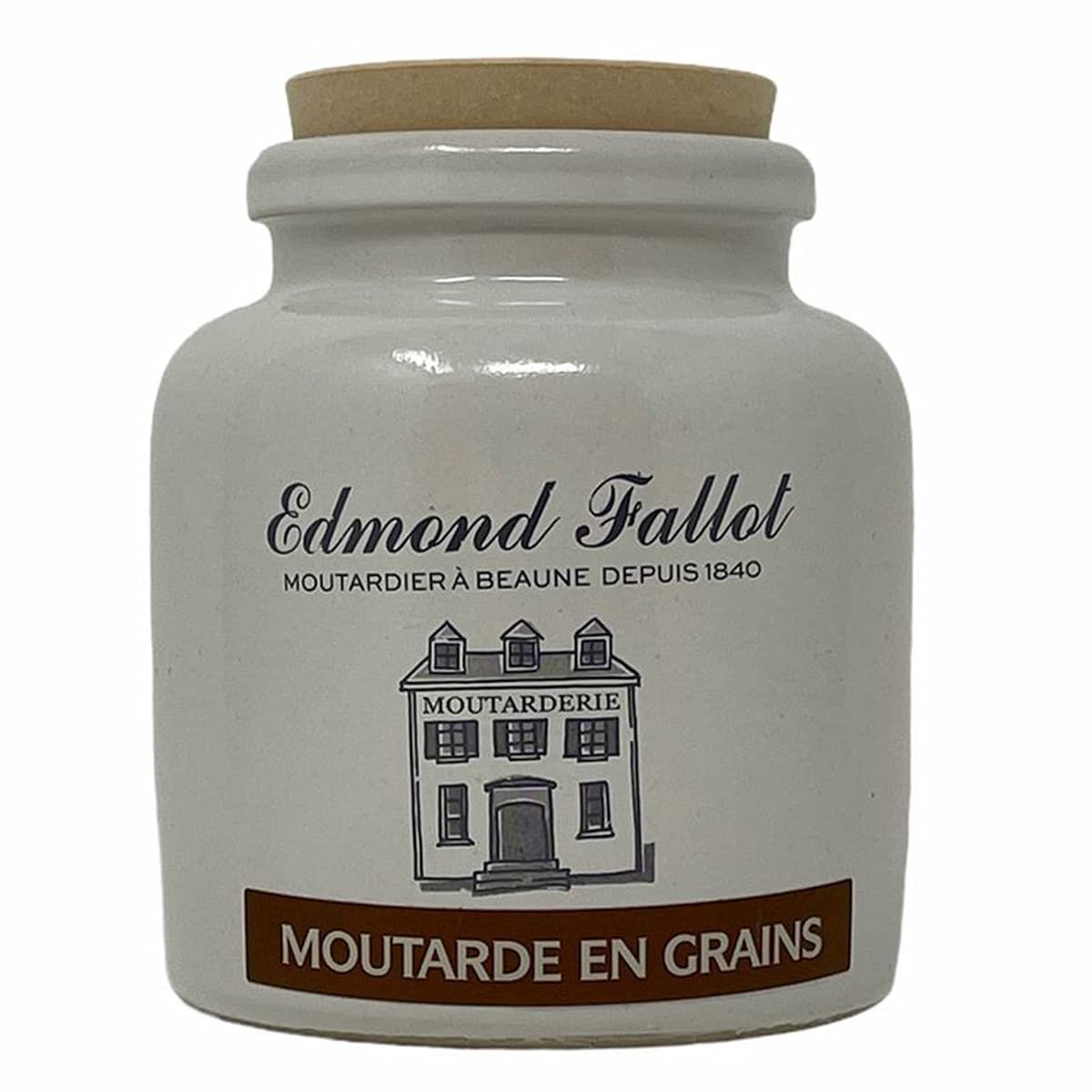 Gift Gourmet-:Edmond Fallot Original Dijon Millstone Mustard in Crock, 8.8 oz (250g)