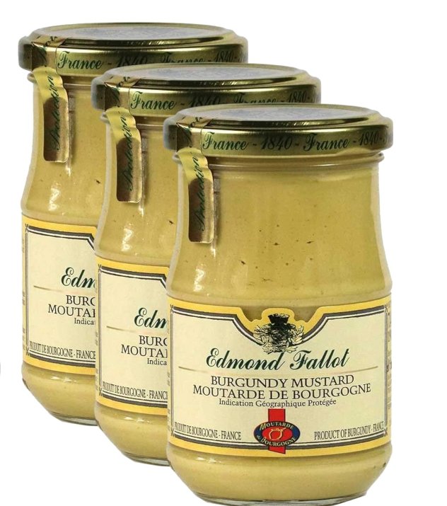 Gift Gourmet-:Edmond Fallot Dijon Burgundy Mustard, 7.4 oz
