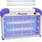20W Indoor Bug Zapper, Powerful UV Bugs Lamp Attract Insects and 2800V Grid