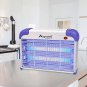 20W Indoor Bug Zapper, Powerful UV Bugs Lamp Attract Insects and 2800V Grid