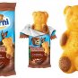 BEAR BARNI Sponge Cakes Soft Biscuits Treats MILK CHOCOLATE STRAWBERRY Flavors From Europa