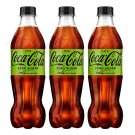 3 COCA COLA LIME Zero Sugar Soft Drink Lemonade Soda Bottles 500ml 16.9 fl oz 3 COCA COLA LIME Zero Sugar Soft Drink Lemonade Soda Bottles 500ml 16.9 fl oz