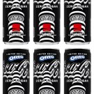 6 COCA COLA OREO Fizzy Cookie Flavor Limited Edition Zero Sugar Soft Drink 250ml From Europe