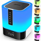 Gift Sugggestion for ado -Night Light Bluetooth Speaker, 5 in 1 Touch Control Bedside Lamp Dimm
