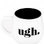 Amici Home Ugh. Coffee Mug| Ceramic | Black & White | 20 Ounces