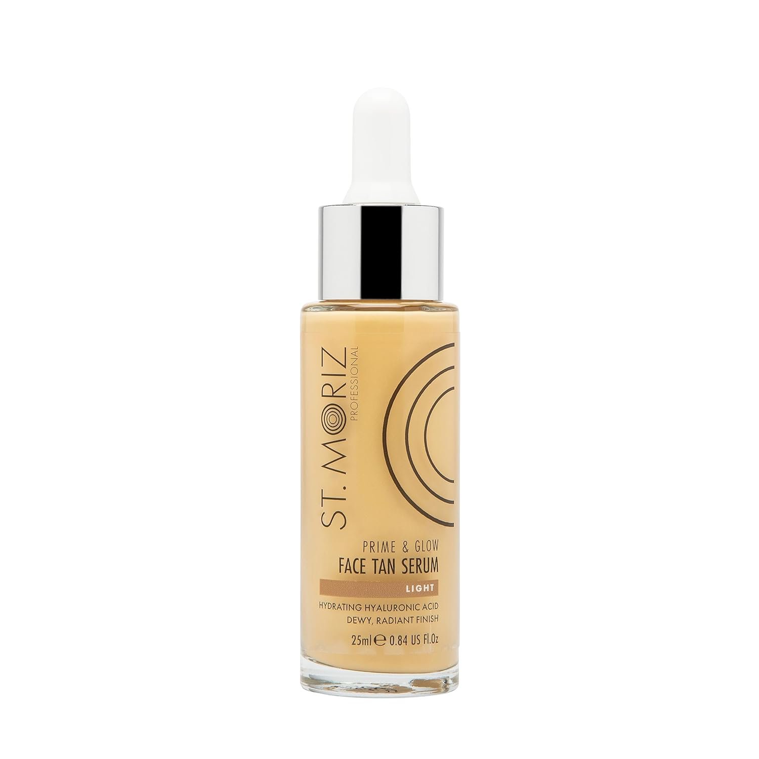 St. Moriz Professional Serum Prime & Glow Self-Tanning Face Serum 25ml From Germany