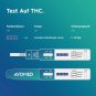 10 x Aidteq Drug Quick Test Dip Cards for Cannabis Drug Test for Urine 50 ng/mL From Germany.