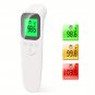 No-Touch Forehead Digital Thermometer White With Fever Alarm,