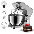 8-Speed Electric Stand Mixer Machine, Compact 11.8"x 6.9"x 10.4"Stand Mixer For The Kitchen,