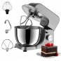 8-Speed Electric Stand Mixer Machine, Compact 11.8"x 6.9"x 10.4"Stand Mixer For The Kitchen,