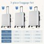 Hard-Shell Spinner Luggage - Lightweight, Expandable, TSA Locks, Ideal for Business Trips & Tra