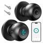 Arpha Smart Fingerprint Door Knob - Entrance/Passage/Privacy Mode, Strong and Durable