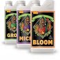 Advanced Nutrients ANBGMBD500 Bloom, Micro, Grow Fertilizer Bundle, 500ml Eac...