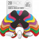 Not Just A Patch X-Patch CGM Sensor Patches (20 Pack) - Omnipod 5 G6, Libre 2 Not Just A Patch X-Patch CGM Sensor Patches (20 Pack) - Omnipod 5 G6, Libre 2