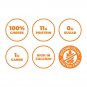 Moon Cheese Crunchy Cheddar Cheese Snacks 12 Pack High Protein Calcium Bites