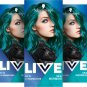 Schwarzkopf LIVE Ultra Brights Semi-Permanent Hair Colour 097 Mermaid (3 x 80ml) Colouration fo