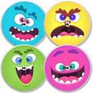 Freestyle  1 & 2 Sensor Sticker Set of 4 Sugar Monster with Ventilation Hole Ftom Germany
