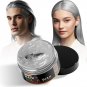 Silver Temporary Hair Dye, Natural Hair Colour, Wax, Hair Colour for  Makeup Balls and Parties