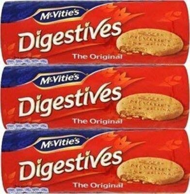 McVitie's Original Digestive Biscuits -400g 3 Pack, Original by McVities