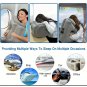 Plane  Upgraded Inflatable Travel Pillow - Premium Fleece Material,  Shipped from USA