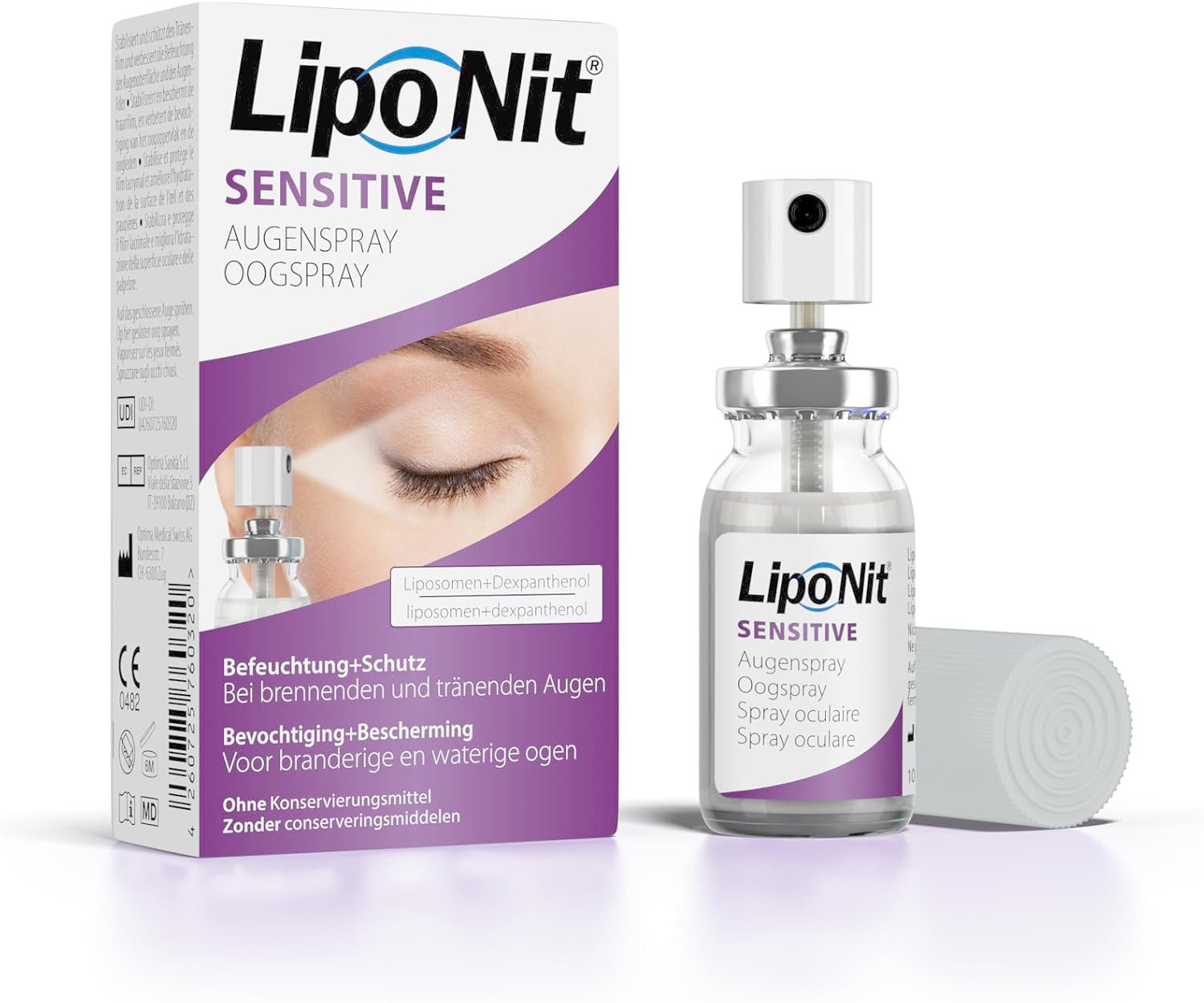 Liponit Spray Sensitive Eye Cream 10 ml
