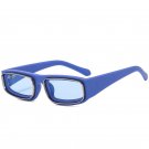 Fashion Rectangle Sunglasses Women Vintage Yellow Orange Eyewear Men Shades UV400