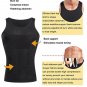 Men Body Shaper Slimming Compression Vest Undershirt Seamless Waist Trainer Tank Top Bell